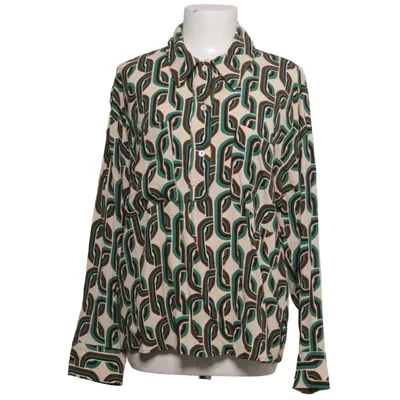 Blus (Beige, Grön, Brun) från Mango