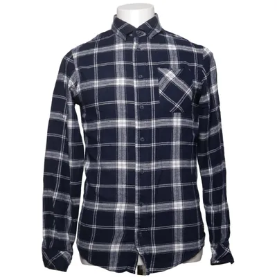 Flannel shirt (Blue, White) from Blend Denim Cotton