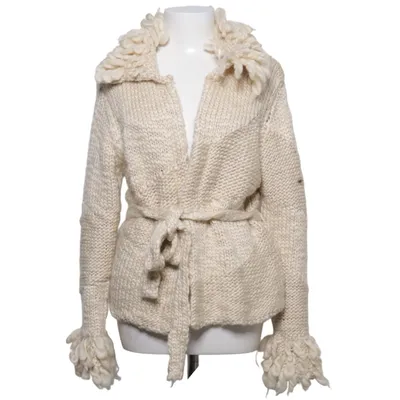 Cardigan (Beige) van Zara Acryl, Polyester, Wol