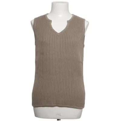 Pull sans manches (Beige) de Women's Selection Acrylique, Coton