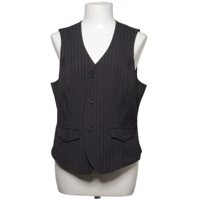 Suit vest (Black) from Cappuccini Elastane, Polyester, Viscose