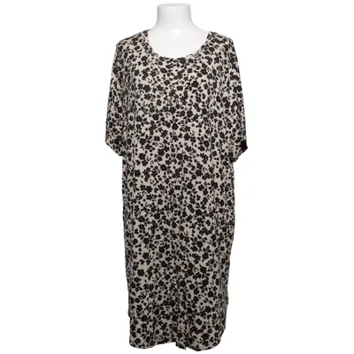 Dress (Beige, Black, Multicolored) from XLNT by KappAhl Elastane, Viscose