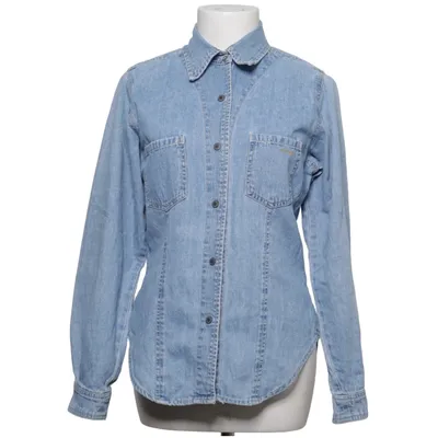Denim blouse (Blauw) van Blue One