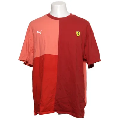 T-shirt (Rood, Meerkleurig) van Puma x Ferrari Katoen, Polyester