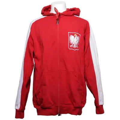 Huvtröja (Röd, Vit) från Sitotex Bomull