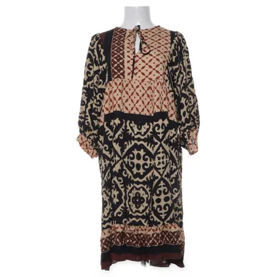 Jurk (Zwart, Bruin, Rood) van Made in italy Viscose
