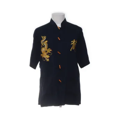 Cheongsam (Blå, Flerfärgad) Bomull