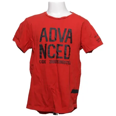 T-shirt (Red, Black) from Urban Streetwear Cotton