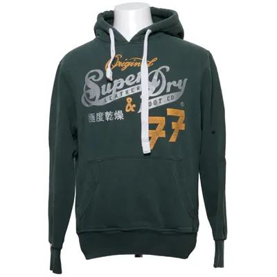 Capuchon sweater (Groen) van Superdry Katoen, Polyester
