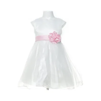Bloemenmeisjes jurk (Wit) van Ai Meng Baby Polyester