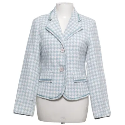 Kavaj (Blå, Vit) från Style Akryl, Polyester, Ull