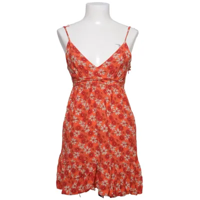 Klänning (Röd, Flerfärgad) från Bik Bok Polyester, Viskos