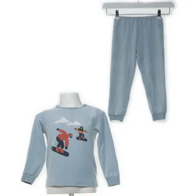 Sæt (Grå, Hvid) fra Petit Bateau Bomuld, Polyester