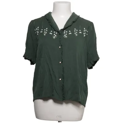 Bluse (Grøn) fra Simple Retro Viscose