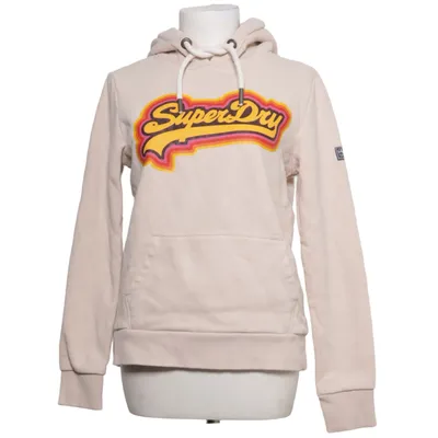Hoodie (Beige) from Superdry Cotton, Polyester
