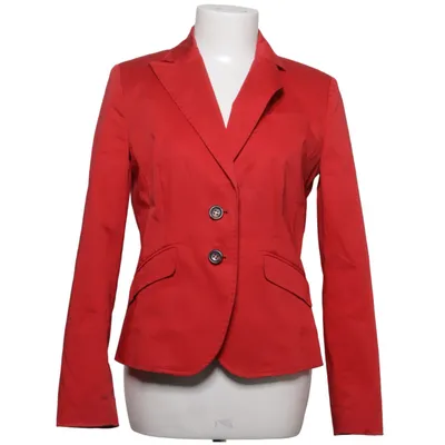 Blazer (Red) from Oui Set Cotton, Elastane