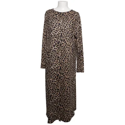Maxi dress (Brown, Black) from NKD Elastane, Polyester