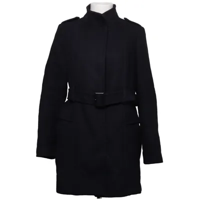 Jas (Zwart) van Mango Basics Polyamide, Polyester, Viscose, Wol
