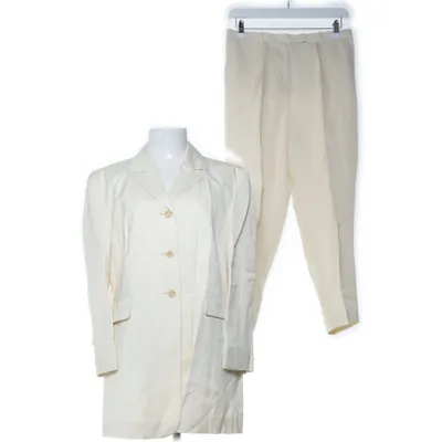 Kostym (Beige) från She Linne, Polyester, Viskos
