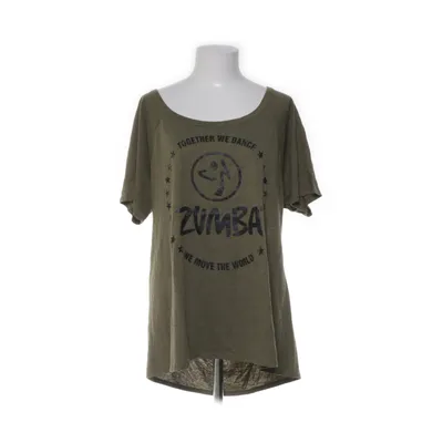 T-shirt (Grön) från Zumba Bomull, Polyester