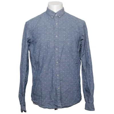 Denim blouse (Blauw) van Otto Katoen
