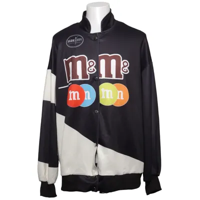 Varsity-jack (Zwart, Wit, Meerkleurig) van J.C Fashion