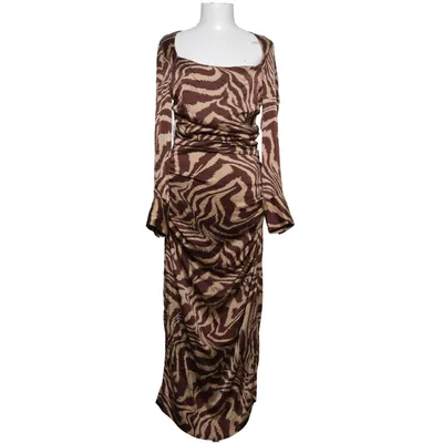 Dress (Brown, Beige) from Ganni