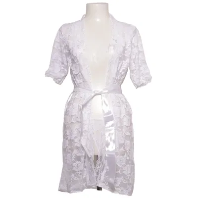Dressing gown (White) from Penthouse Elastane, Polyamide