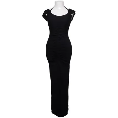 Maxikjole (Sort) fra ASOS Design Elastan, Viscose