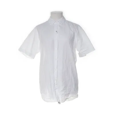 Kortärmad skjorta (Vit) från Hagenfeldt Bomull