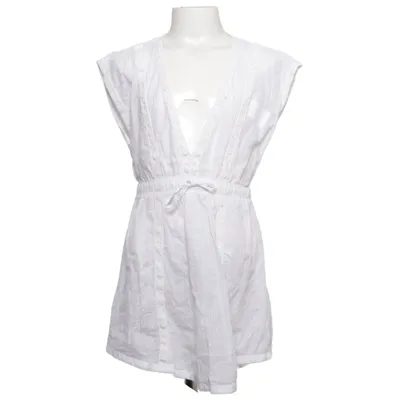 Beach dress (White) from Abercrombie & Fitch Cotton, Metallic fiber