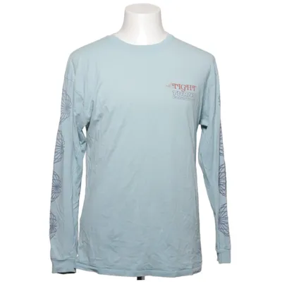Long sleeve T-shirt (Blue) from Revival Tees Cotton
