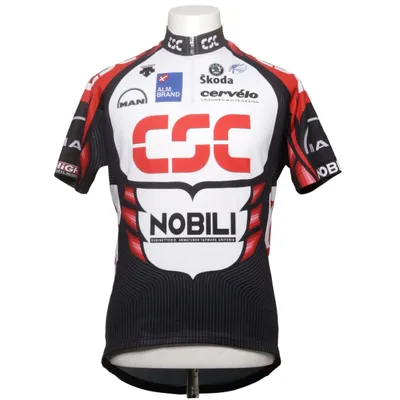 Maillot de vélo (Noir, Blanc, Rouge) de Descente Polyester