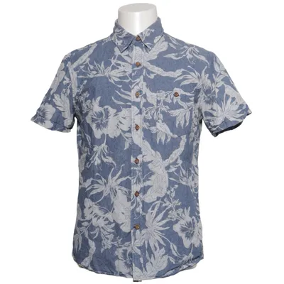 Chemise à manches courtes (Bleu, Blanc) de American Eagle Outfitters Coton