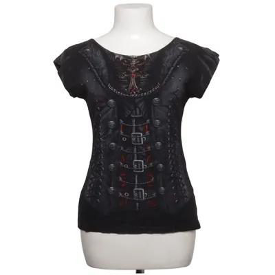 T-shirt (Svart, Grå, Röd) från Spiral Bomull