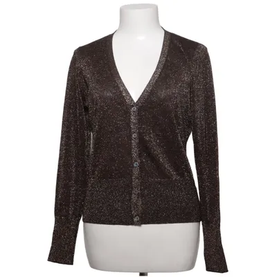 Cardigan (Black, Gold) from Cosima Metallic fiber, Polyamide, Viscose