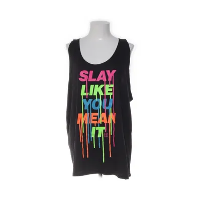 Träningslinne (Svart, Flerfärgad) från Zumba Bomull, Polyester