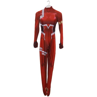 Udklædning (Rød, Flerfarvet) Elastan, Polyester