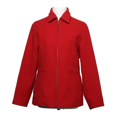 Jacket (Red) from Jessica Frej Acrylic, Polyester, Wool