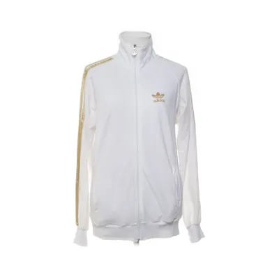 Träningsjacka (Vit, Guldfärgad) från Adidas