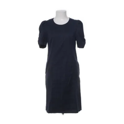 Klänning (Vit, Blå) från Claire Bomull, Elastan, Polyester