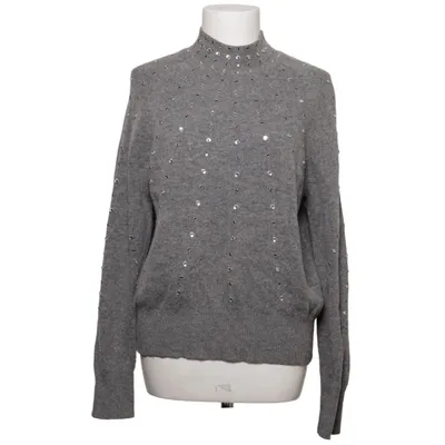 Strickpullover (Grau) von Sandro Paris Elasthan, Polyamid, Wolle