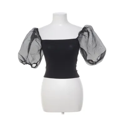 Topp (Svart) från Bershka Bomull, Elastan