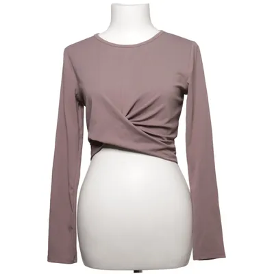 Crop top (Bruin) van 90 Degree by Reflex Elastaan, Polyester