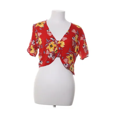 Crop top (Röd, Flerfärgad) från Divided by H&M Viskos