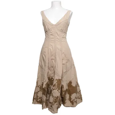 Kjole (Beige, Brun) fra Michiko Koshino Bomuld