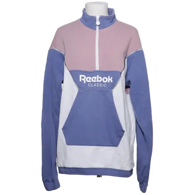 Sweatshirt (Blue, White, Pink) from Reebok Classic Cotton, Polyester