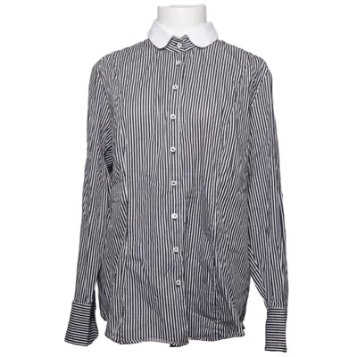 Shirt (Black, White) from Van Laack Cotton, Elastane, Polyamide
