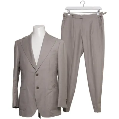 Kostym (Havana Patch Wide Lapel) från Suitsupply Kupro, Polyester, Viskos, Ull