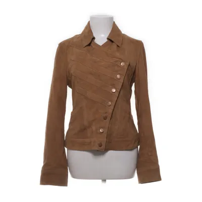Bikerjakke (Brun) fra Hunkydory Læder, Polyester